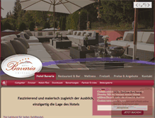 Tablet Screenshot of hotel-zwiesel.de